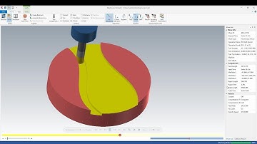 MasterCam 2019 - 2D For beginners : Tutorial H.S.Blend Mill