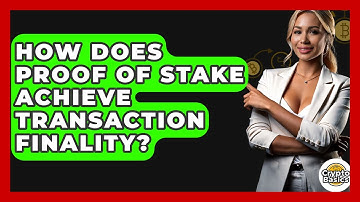 How Does Proof Of Stake Achieve Transaction Finality? - CryptoBasics360.com