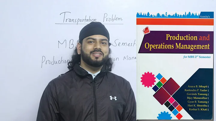 Transportation Problem Complete Solution For MBS/BBA Operation management @EDUGLOBALFOUNDATION