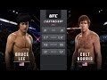 Bruce Lee Vs Chuck Norris The Way Of The Dragon 1 EA Sports UFC 2