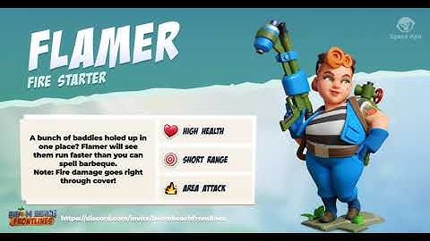Boom Beach: Frontlines - Flamer Introduction **New Sneak Peek**