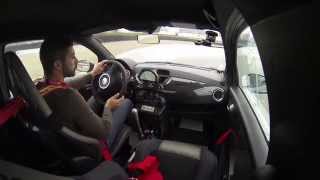 Abarth 695 Biposto @ Varano Circuit