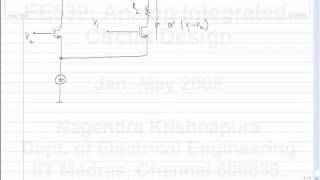 ⁣lecture 35 Differential pair-introduction