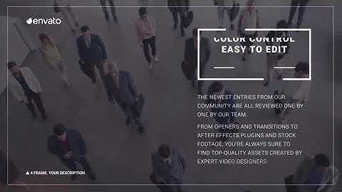 Clean Corporate Slides | After Effects Video Displays - Envato elements