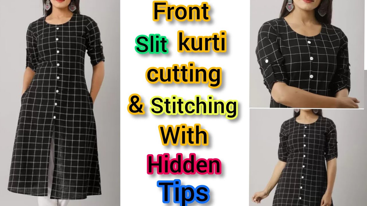 Buy Chiku Color Mandarin Collar Neck Front Cut Rayon Kurti for Women Jaipur  India