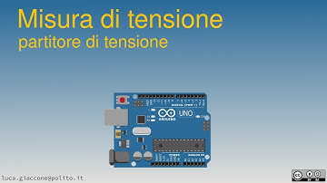 Misura di tensione con Arduino. Applicazione: partitore di tensione.