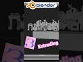 Blender Tips No.3: Extruding #blendertutorial #rollingsky #kingsam #animation #blender3d #blender
