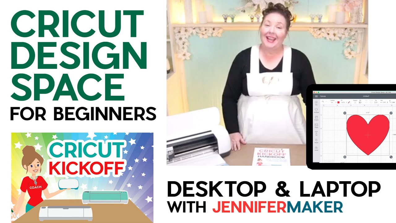 cricut design space for beginners desktop laptop cricut kickoff lesson 3 youtube
