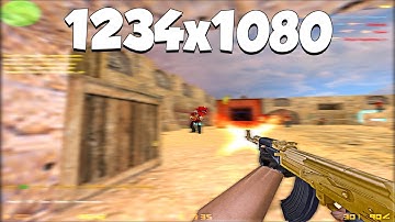 CS 1.6 ZOMBIE MOD : Resolution 1234x1080