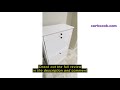 Review FTZxHKLX Shoe Cabinet with 2 Flip Drawers, Slim Freestanding Hidden Shoe Organizer with Drawe