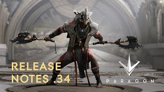 Paragon - Release Notes .34