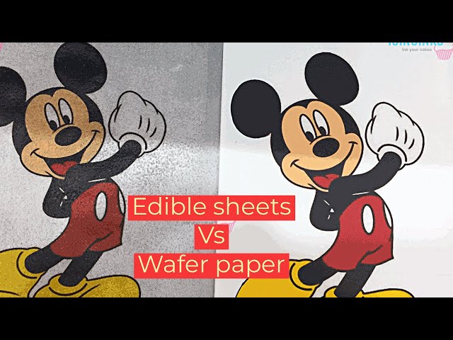 Icing Sheet or Wafer Paper – Which Edible Paper to Use and When?