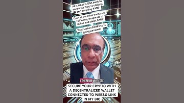 SECURE YOUR CRYPTO WITH WEB3.0 LINK IN BIO #xrp #crypto #xrpnews #web3 #fyp #viral #btc #money
