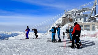 Österreich  | Skifahren ⛷ am Hintertuxer Gletscher (3250 m)