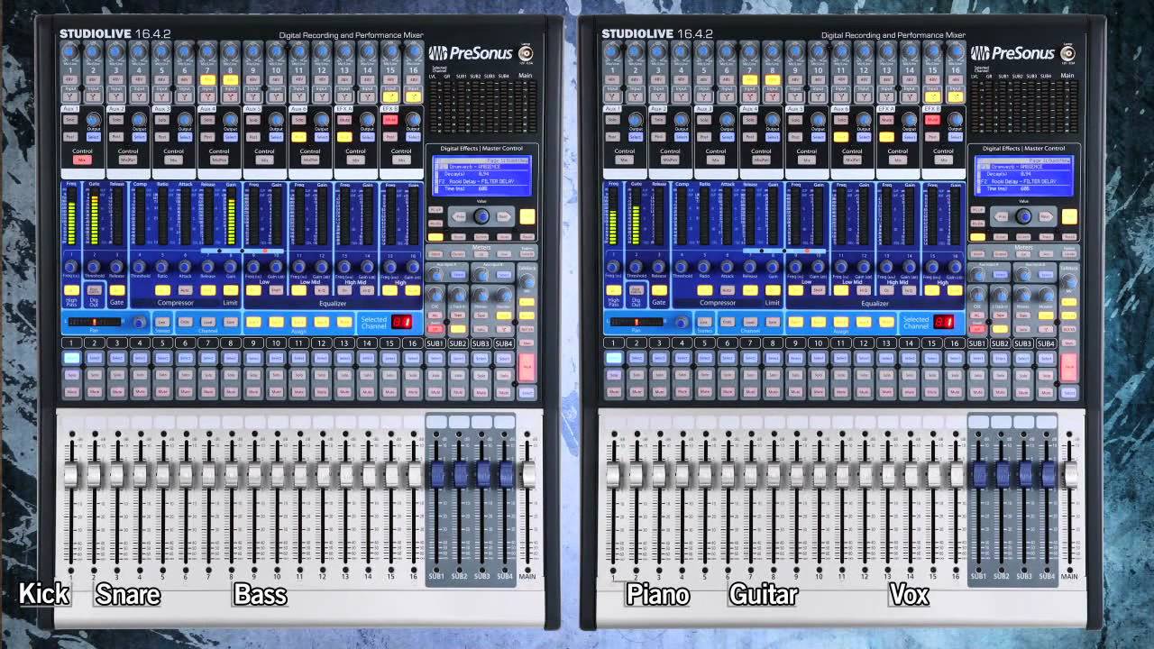 Encadenando 2 Consolas StudioLive 16 - Amg Virtual - YouTube