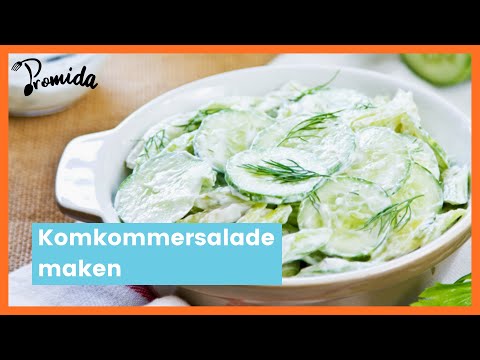 Video: Komkommersalade Recepten Zodat De Maag Niet Zwaar Is