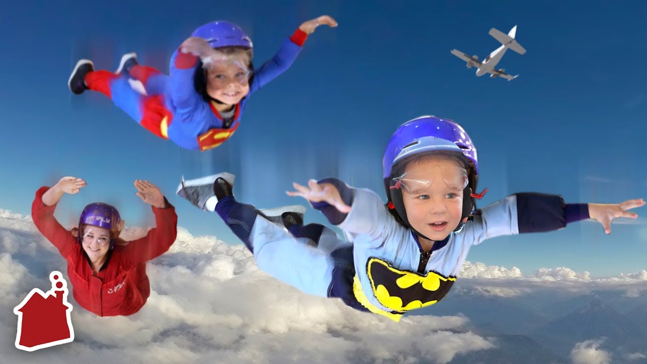 KIDS GO SKYDIVING FOR FIRST TIME! *Hilarious Reaction!* YouTube