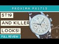 Proxima px1715 st19 chronograph full review