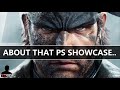 About That PlayStation Showcase..