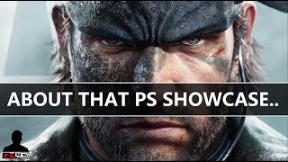 About That PlayStation Showcase..