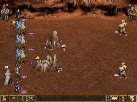 Heroes of Might and Magic III - Angelic Pride. Beating 1800 Cyclops Kings