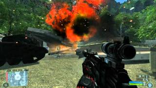 Petrol Station EXPLOSION in CRYSIS