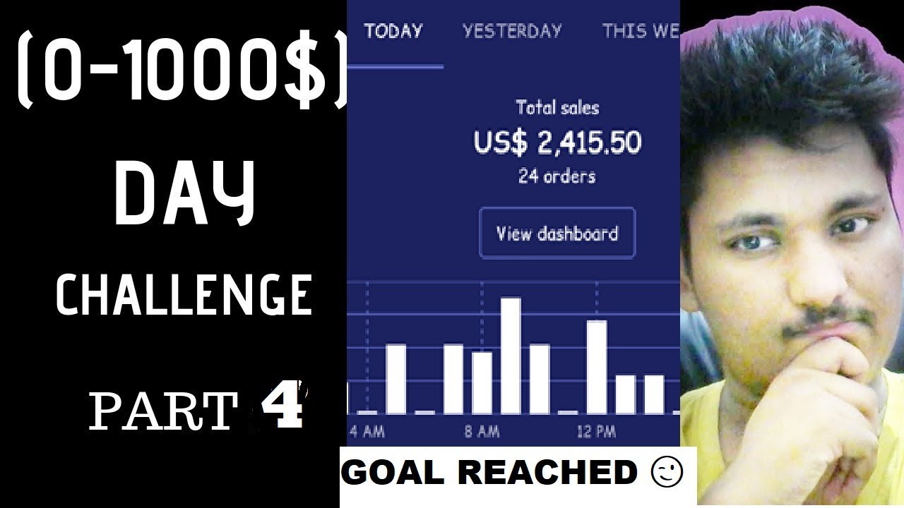 (LIVE Case Study) 0-1k$ a day Challenge Part 4 | Shopify Dropshipping Tutorials for Beginners