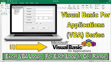 Pro Microsoft Excel VBA Course|Loop Through All Cells in Range|For Each Loop| Excel VBA Loops 8.1.2|