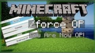Minecraft Force OP Plugin!