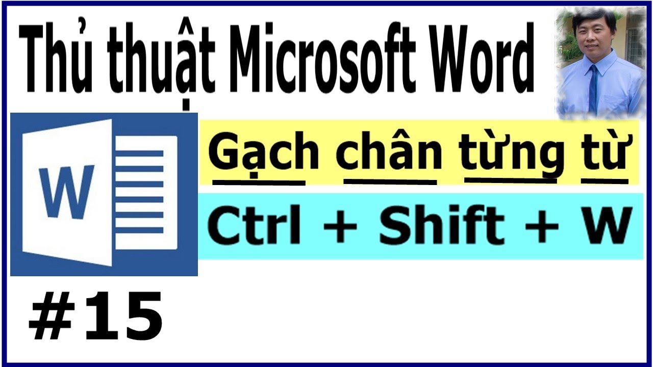 Thủ thuật Microsoft Word #15 – Gạch chân từng từ một #shorts