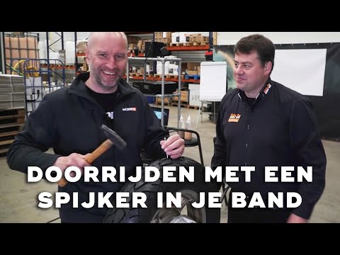 Video: Kan een band met een spijker gerepareerd worden?