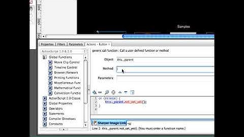 Setting Up Timeline Symbol in Flash CS3