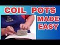 Making a Simple Clay Coil Pot - Teaching Clay to Elementary Students - Episode 8 - Part 1