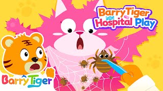 Let’s Help the Poor Little Cat! | Animal Hospital | Kids Cartoons & Educational Videos | BarryTiger