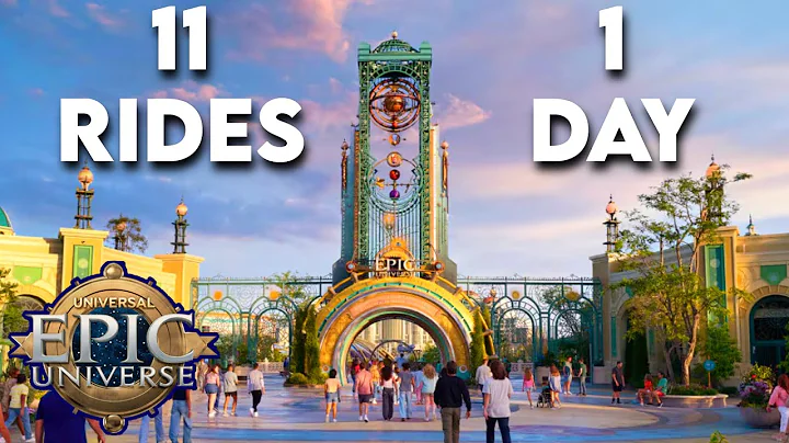 How to Ride EVERYTHING at Epic Universe in 1 Day | Tips and Tricks