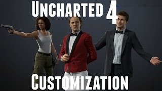 Uncharted 4 All Character Customization | Characters, Skins, Taunts, and More