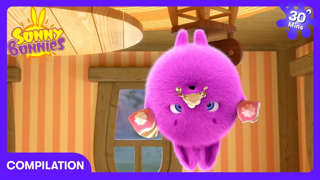 Sunny Bunnies - Festa de Cabeça para Baixo! | Desenhos Infantis | WildBrain Cidade Toon Mini