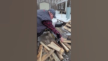 New champion 7 ton log splitter.