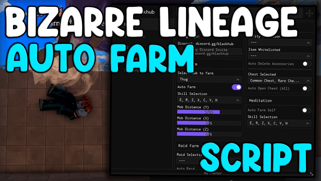 [🎉NEW] Bizarre Lineage OP Script Auto Farm, Kill Aura & God Mode ...