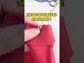 Shorten long sleeves — simple method, perfect result!
