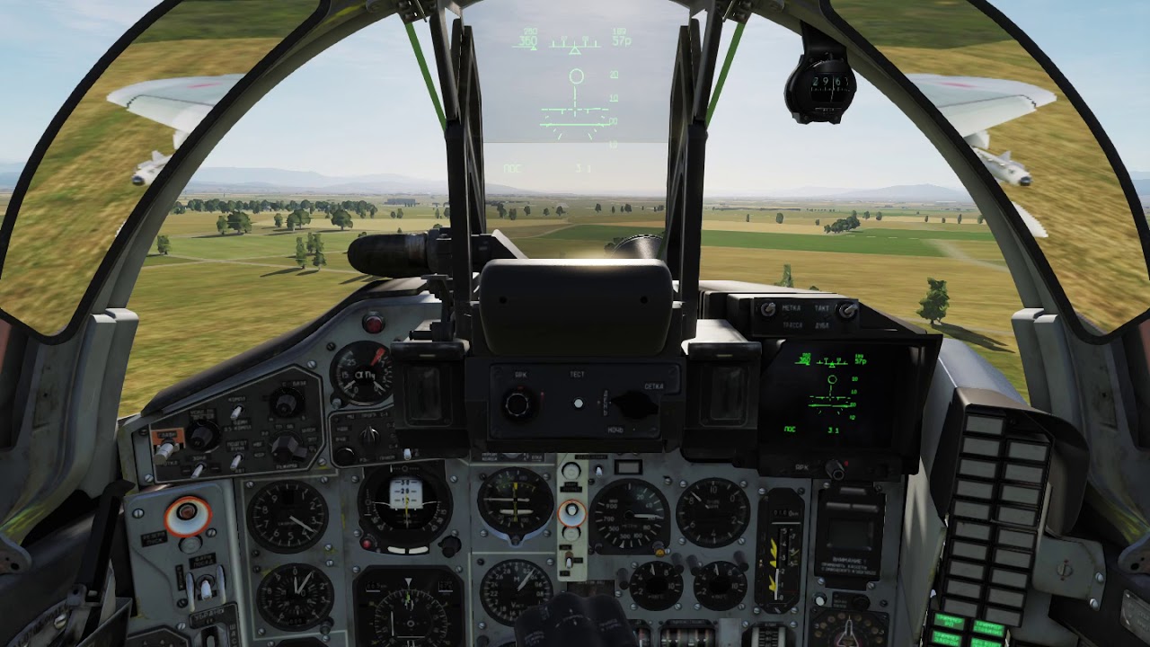 MiG-29S, Shallow Approach Landing, PFM, Cockpit Cam, DCS