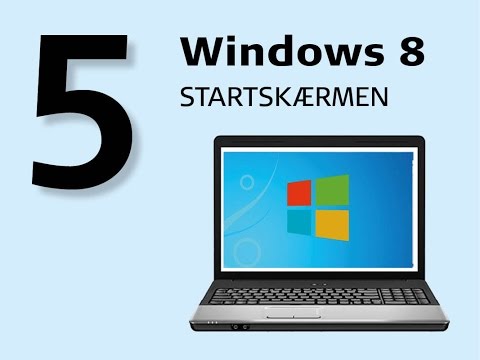 IT & Ældre 5 - Windows 8 startskærmen