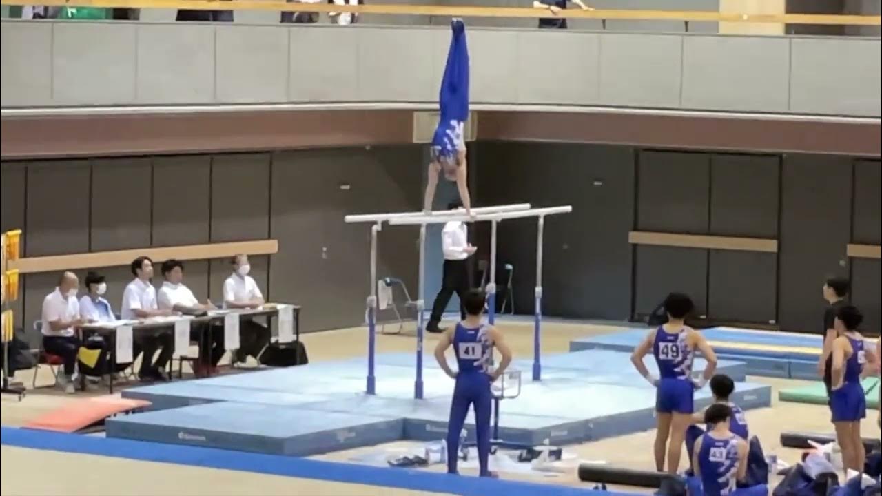 特別国民体育大会北海道代表選考会｜工藤友也｜平行棒PB｜13.450（D5.1／E8.350） YouTube