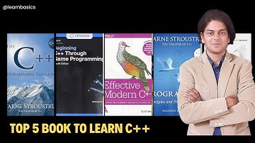 Top 5 book to learn c++