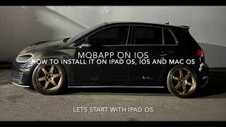 How to install MQBapp (simos tools) on iOS, iPad OS, Mac OS