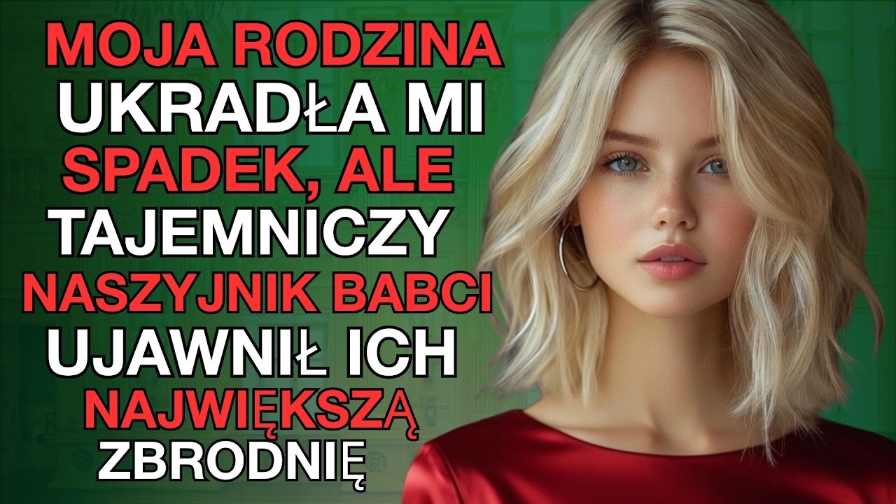 Moja ciotka wyrzuciła mnie z mieszkania po pogrzebie babci, rzucając mi w twarz stary bursztynowy naszyjnik. Powiedziała, że to cały mój spadek, i kazała się wynosić do piwnicy, gdzie mieszkałam...