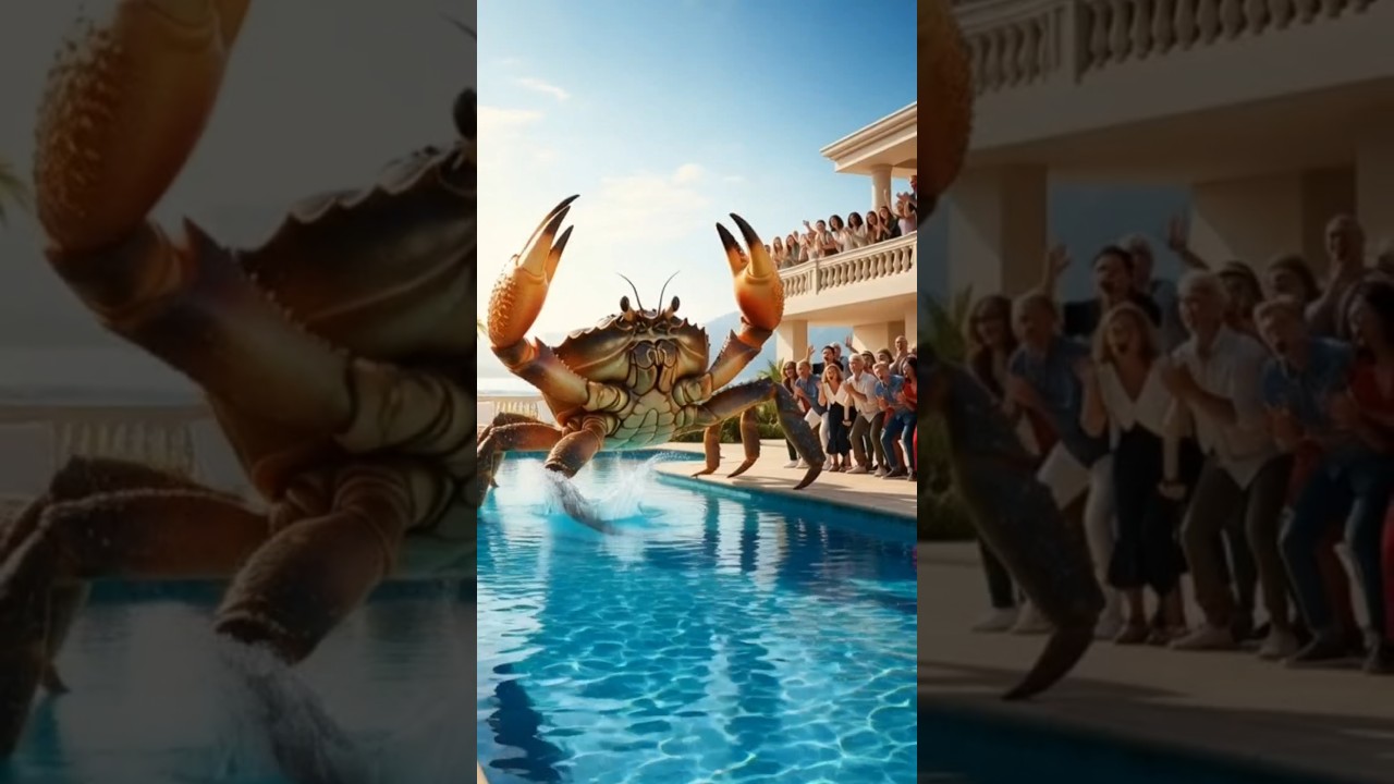 Giant Crab Saved People 😱🦀 | Kajal Flood Story | Emotional Short 