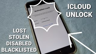 Lost, Stolen, Disabled, Blacklisted iCloud Unlock iPhone 4,5,6,7,8,X,11,12 Max-Pro Success