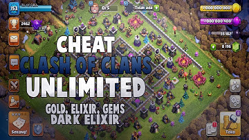 Clash Of Clans Unlimited Gold, Gems and Elixir