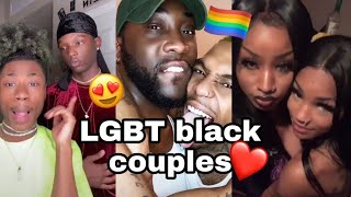 LGBT BLACK COUPLES COMPILATION | 😍